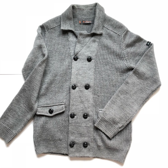 Ben Sherman Men Cardigan Sweater - Picture 3 of 14